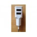 Dual USB 5V 2A Hálózati töltő adapter iPhone és Samsung termékekhez