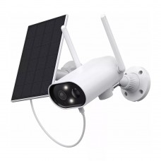 TRB 3MP kültéri, napelemes, vízálló, PIR mozgásérzékelős, éjjellátó, Wifi-s megfigyelő kamera, biztonsági kamera