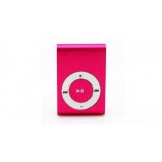 TRB hordozható, cseppálló, mini MP3 lejátszó, zenelejátszó, walkman rózsaszín színben