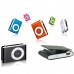 TRB hordozható, cseppálló, mini MP3 lejátszó, zenelejátszó, walkman kék színben