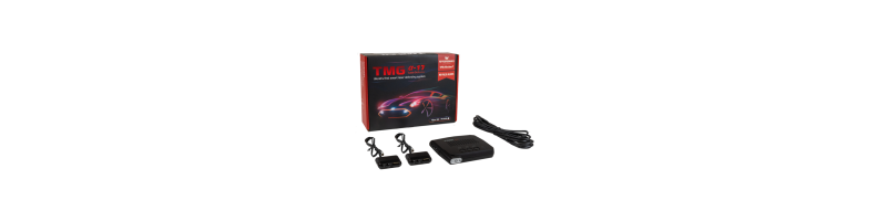 TMG Alpha17-2: Aktív lézeres traffipaxvédelmi termék 2db dupla diódás szenzorral akár távolságtartós autók első védelmére is