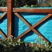 TRB, UV álló, belátásgátló, árnyékoló háló, szövet háló, kerítésháló, pergola árnyékoló kék színben 0,6mx2,0m