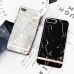 TRB ultravékony, márvány mintás iPhone 7/8 tok fehér színben