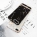TRB ultravékony, márvány mintás iPhone 7/8 tok fekete színben