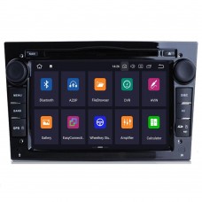 2 dines autós multimédia GPS - 7"  (Bluetooth, Opel/Vauxhall Astra H, G, Vectra, Antara, Vivaro, Meriva, Zafira, Corsa autókba) fekete 
