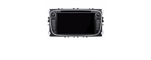 2 din multimédia fejegység GPS – 7” - Android 2 din fejegység, DVD (Ford Focus 2, Mondeo, Galaxy, S-MAX, Connect autókba) fekete