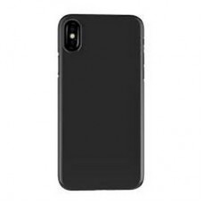 Ultra vékony, ultra slim, TPU szilikon telefontok iPhone X, XR, XS készülékhez fekete színben
