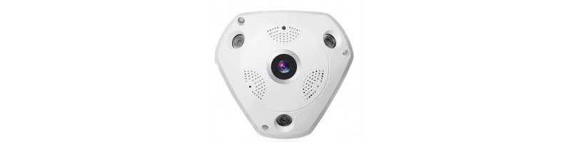 TRB 360°-os látószögű, vezeték nélküli, Wifi-s, 3 Megapixeles HD panoráma kamera, IP kamera, biztonsági kamera