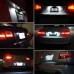 2 db 3528 SMD 24 LED-es engedélyezett autós izzó, rendszámtábla izzó BMW E39 E60 E90 X stb. modellekhez